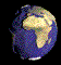 small 3d earth gif purple