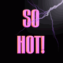 So Hot! Pink Lightning Gif